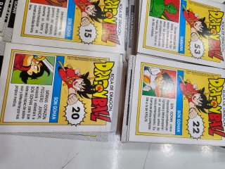 Colección Cartas Dragon Ball 1989