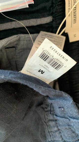 Pantalón corto azul