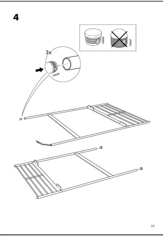 Litera Cama IKEA Svarta con Escritorio