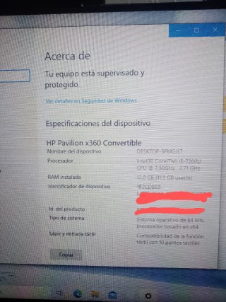 HP Pavilion x360 Convertible