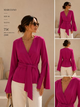 Blusa Marciano Fucsia Talla 40
