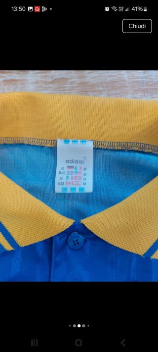 Maglia Adidas Vintage Anni 90 Calcio