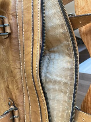 Bolso Purificación García Piel Beige