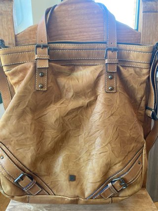 Bolso Purificación García Piel Beige