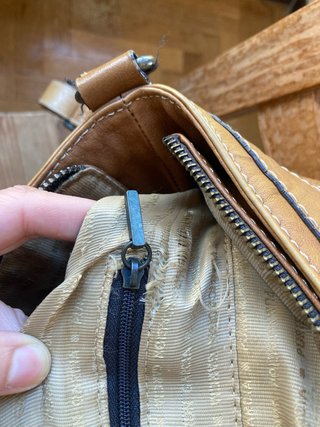 Bolso Purificación García Piel Beige
