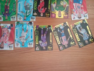 10 Cartas Coleccionables Fútbol