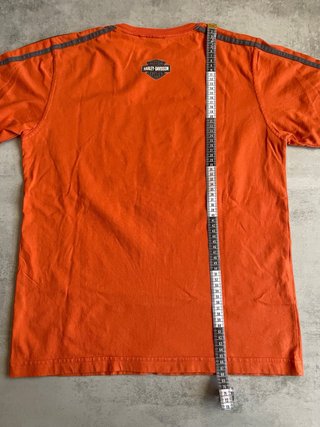 Camiseta Harley-Davidson Naranja-Diseño exclusivo