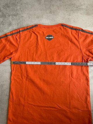 Camiseta Harley-Davidson Naranja-Diseño exclusivo