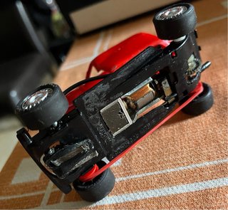 Coche Scalextric Renault 5 Rojo