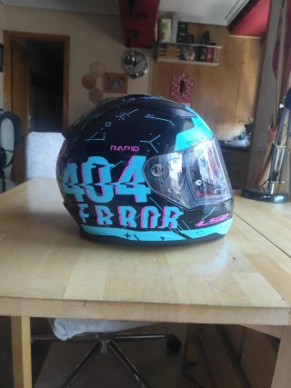 Casco Moto LS2 talla S
