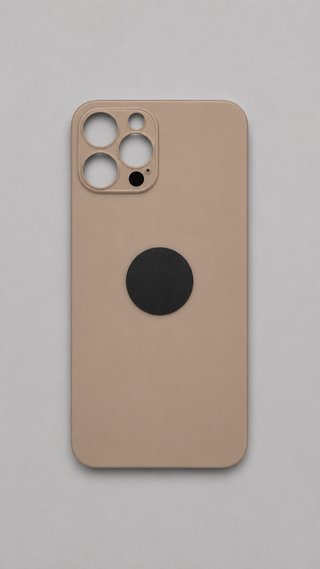 Cover posteriore in vetro per iPhone 12 Pro - Oro