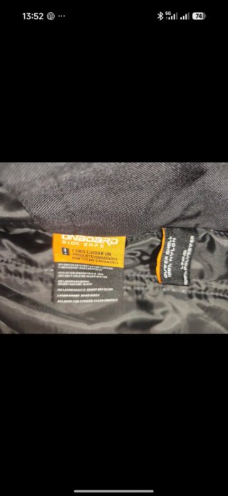 Chaqueta Moto ONBOARD Negra y Flúor 4 estaciones