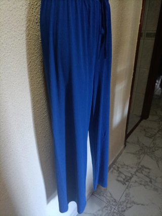 Pantalón azul mujer