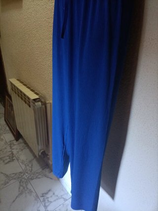 Pantalón azul mujer