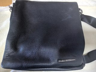 Bandolera Piel Pedro del Hierro Negra