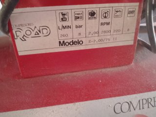 Compresor de aire ROAD E-2,00/75 II