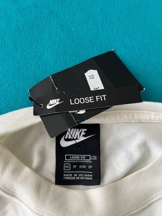 Top corto manga larga Nike