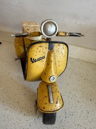 Maqueta Vespa Vintage Metal