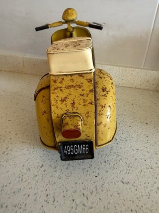 Maqueta Vespa Vintage Metal