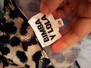 Vestido Bimba y Lola Animal Print