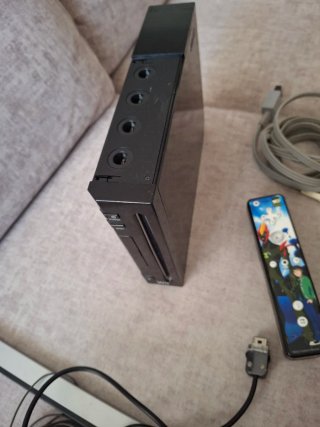 Consola Nintendo Wii Negra Completa