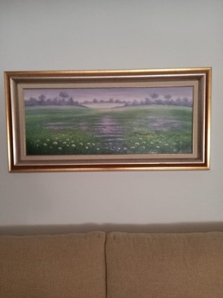Pintura al óleo paisaje