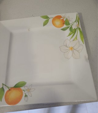 Vajilla C.M.S. Italy Porcelana Naranja