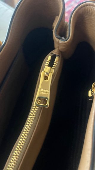 Bolso Prada Marrón Piel