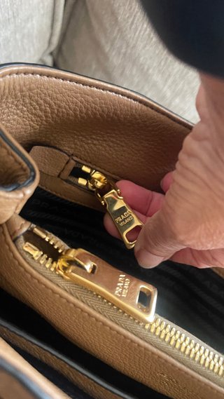 Bolso Prada Marrón Piel