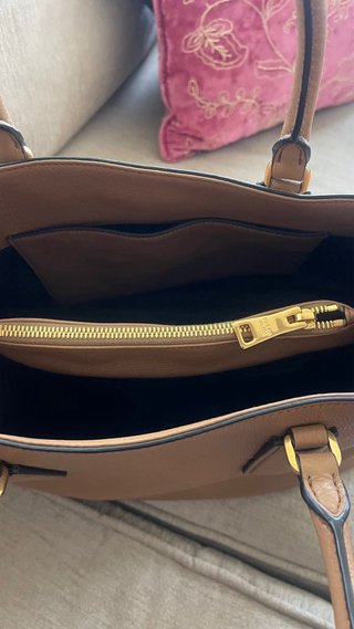 Bolso Prada Marrón Piel