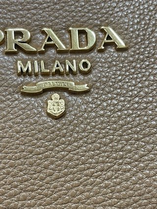 Bolso Prada Marrón Piel