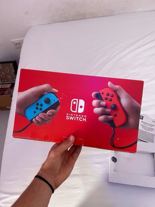 Caja nintendo switch