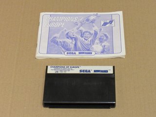Champions of Europe Sega Master System completo
