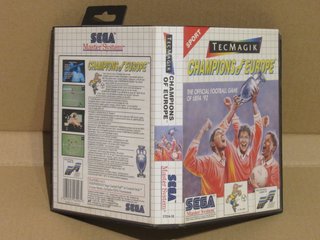 Champions of Europe Sega Master System completo