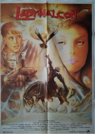 Cartel Cine Lady Halcón