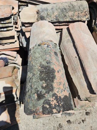 Tejas Árabes de Barro (Usadas) Medidas 45x24x20