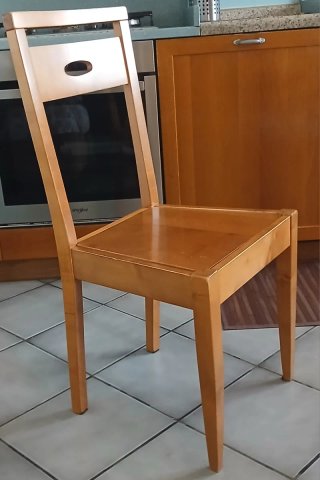 2 Sedie Robuste Legno Massello Copat Menù