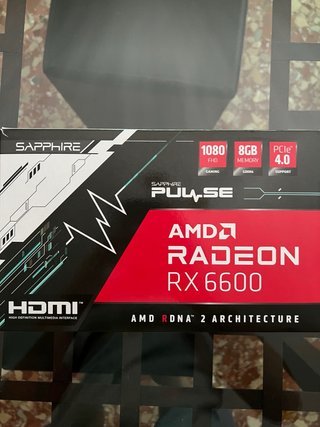 Sapphire RX 6600 8GB GDDR6 Tarjeta Gráfica
