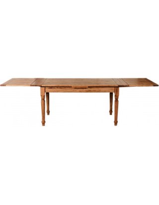 Mesa comedor extensible rústica madera