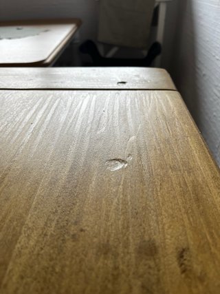 Mesa comedor extensible rústica madera
