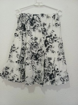 Falda Per Una M&S Talla 40 Estampado Floral