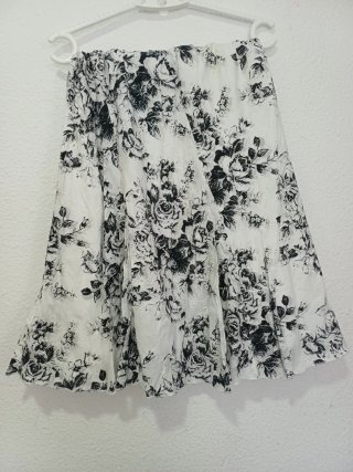 Falda Per Una M&S Talla 40 Estampado Floral