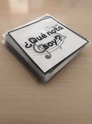 Juego de notas musicales: qué nota soy