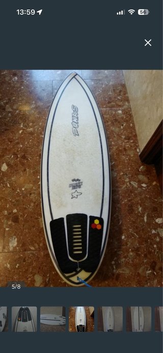 Tabla Pukas 69er Step Down 6,0x 21,25x2,75 38,13l.