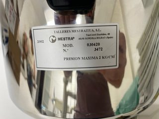 Olla Polimerizadora Dental Mestra Neumática