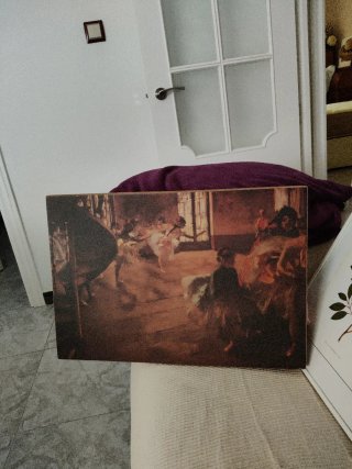 Cuadro de madera decorativo 36x53