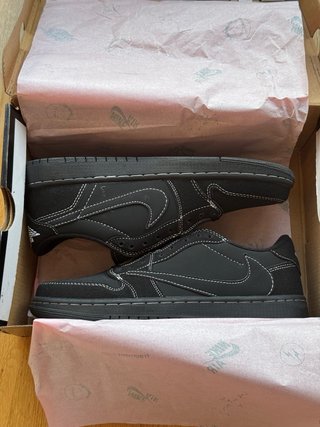 Jordan 1 Low Travis Scott Black Panther