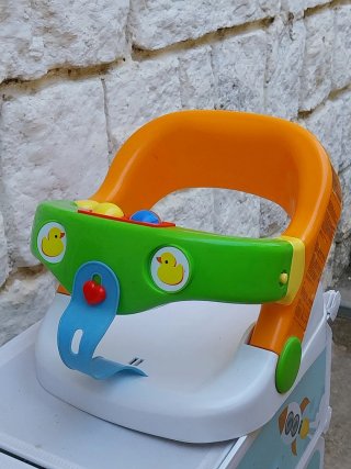 Silla de Baño para Bebé con Juguetes