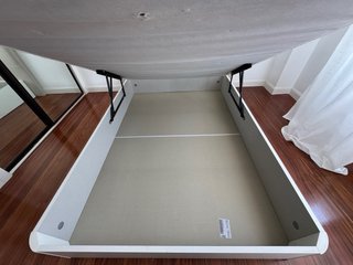 Canapé abatible 135x190 + Cabecero Beige
