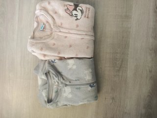 2 Pijamas saco invierno,de 7 a 10 años
